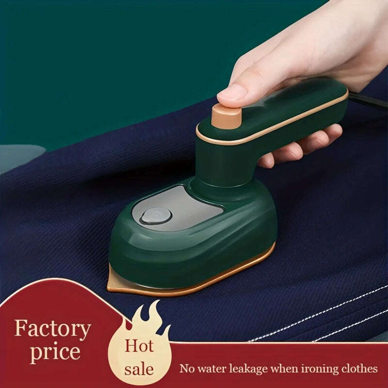 KIMLUD, compact handheld steam iron -180 ° rotation, foldable design - convenient for travel and quick makeup repair - ultimate clothing, KIMLUD Womens Clothes