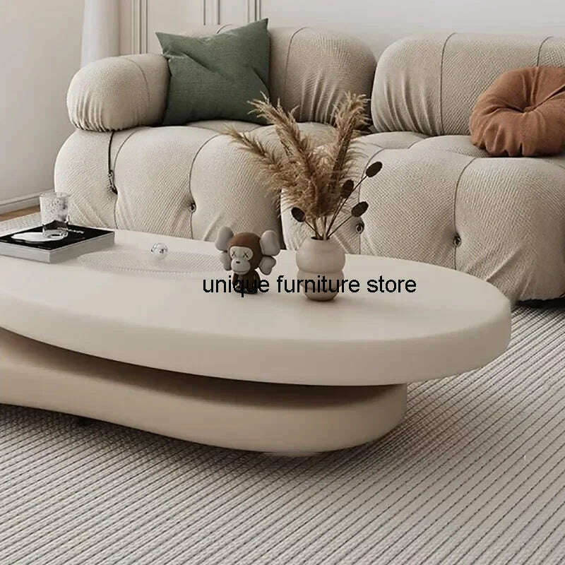 KIMLUD, Convertible Unique Coffee Table Regale Minimalist Large Aesthetic Side Table Simple Hardcover Couchtisch Living Room Furniture, KIMLUD Womens Clothes