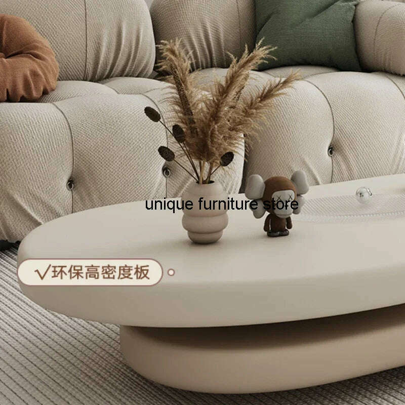 KIMLUD, Convertible Unique Coffee Table Regale Minimalist Large Aesthetic Side Table Simple Hardcover Couchtisch Living Room Furniture, KIMLUD Womens Clothes