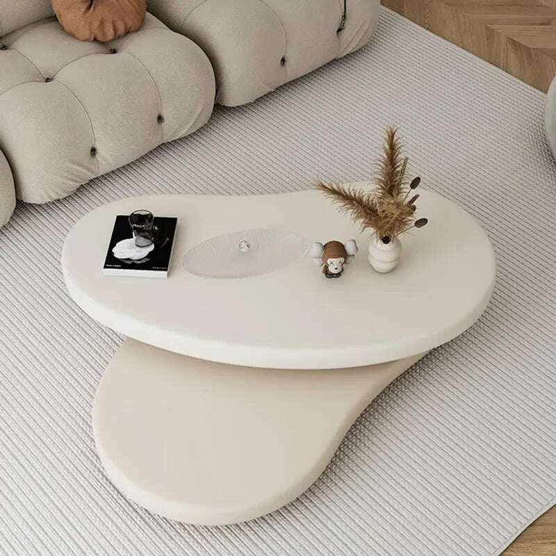 KIMLUD, Convertible Unique Coffee Table Regale Minimalist Large Aesthetic Side Table Simple Hardcover Couchtisch Living Room Furniture, 110x30cm, KIMLUD APPAREL - Womens Clothes