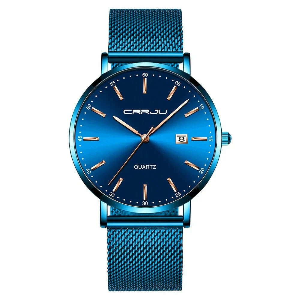 CRRJU Luxury Fashion Woman Bracelet Watch Women Casual Waterproof Quartz Ladies Dress Watches Gift lover Clock relogio feminino - KIMLUD