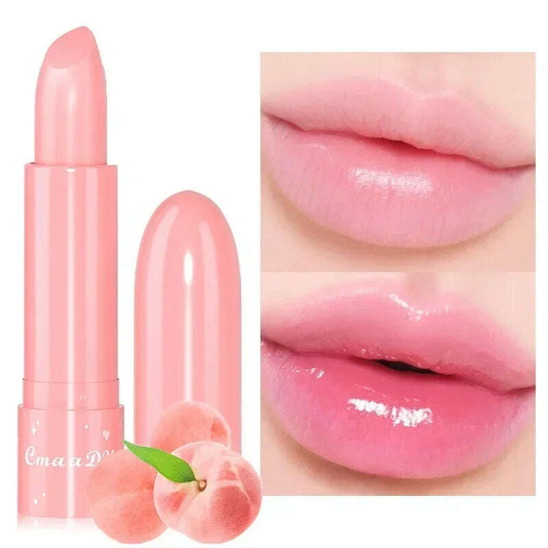 KIMLUD, Crystal Jelly Fruit Lip Balm Lasting Moisturizing Hydrating Anti-drying Lipsticks Reducing Lip Lines Natural Lips Care Cosmetics, KIMLUD Womens Clothes