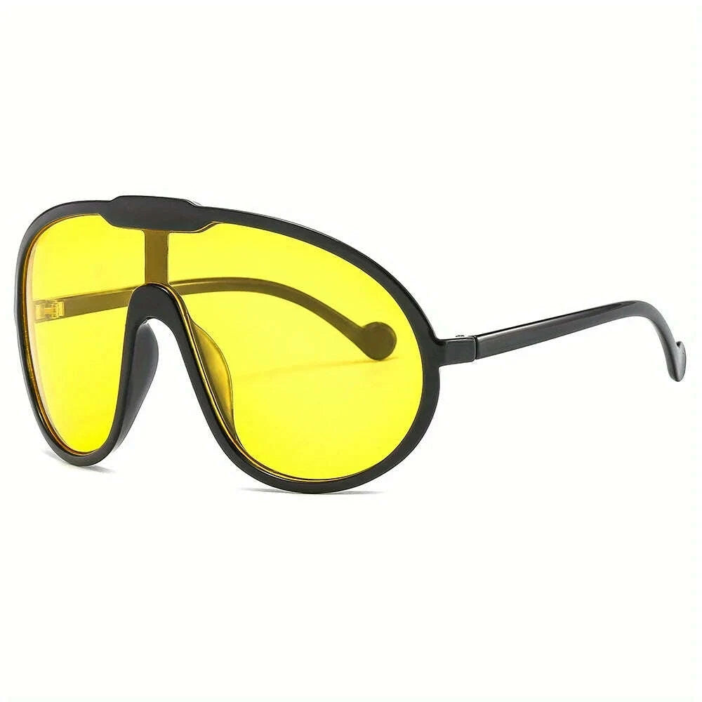 Cycling Sunglasses Oversized Square PC Lenses Gradient | KIMLUD