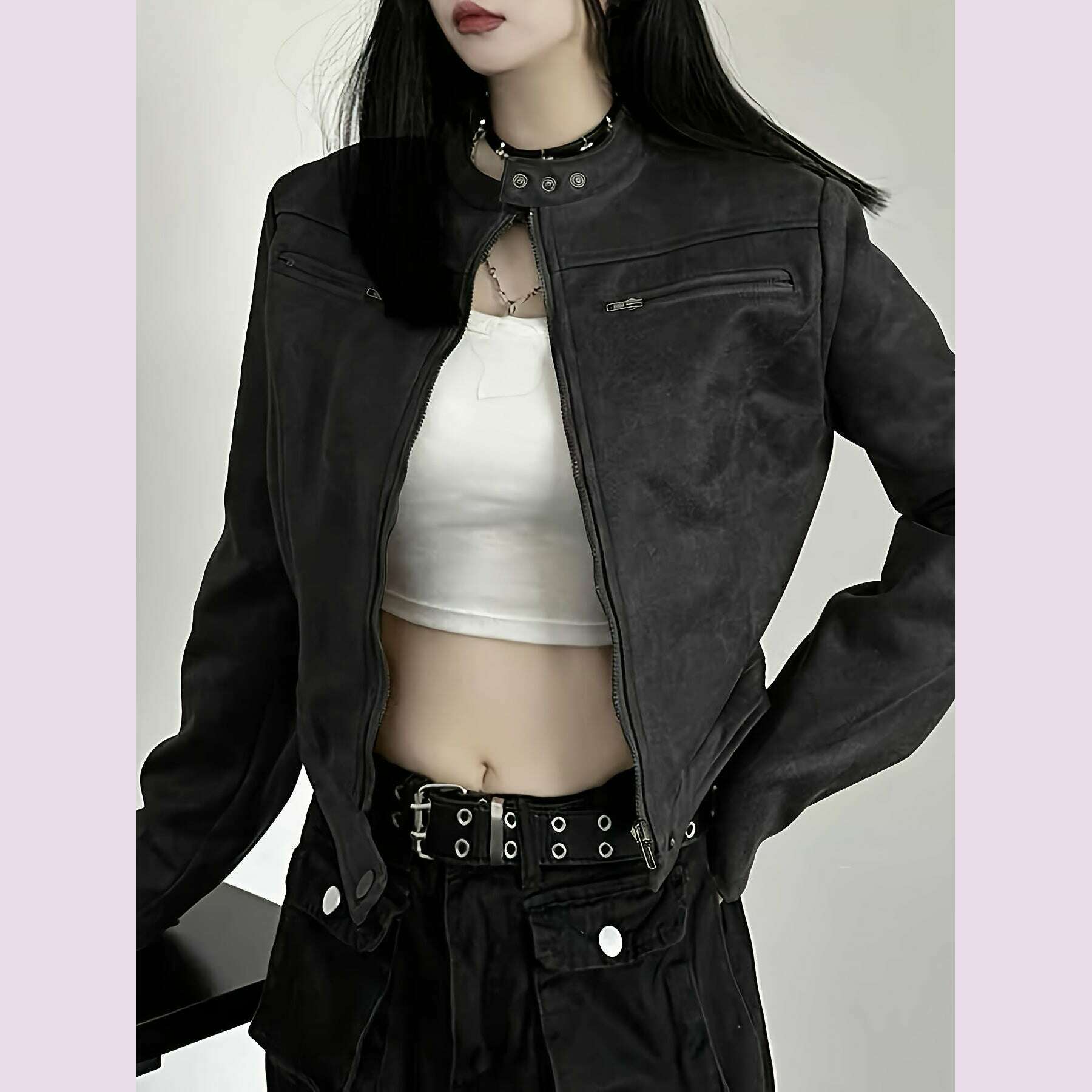 womens-elegant-gothic-full-zip-jacket-with-full-zip-front-closure-full-length-zipper-stand-collar---heavy-duty-winter-outerwear-machine-washable-black--like-texture-coat-for-fallwinter-casual-formal-outfits-retro-zikimlud-womens-fashion-34625559