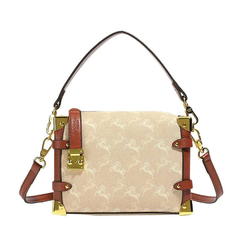 Diaper Bag Trendy Textured Leather Satchel Elegant Crossbody Bag For Women Stylish Vintage Designer Tote