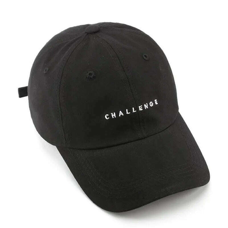 KIMLUD, Doitbest 2021 Korea baseball cap hats for women men Couples hat challenge letters outdoor lady mens sports caps snapback, KIMLUD Womens Clothes