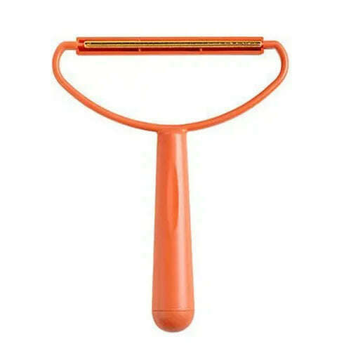 Double-Side Lint Remover Portable Pet Hair Remover Brush Manual Fluff Remover Clothes Fuzz Fabric Shaver Carpet Clothes Brush - KIMLUD