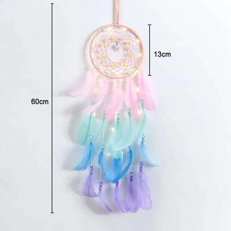 KIMLUD, dream catcher decor for home nordic decoration home kids room decoration wind chimes dream catchers hanging dreamcatcher new, KIMLUD Womens Clothes