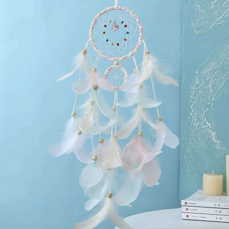 KIMLUD, dream catcher decor for home nordic decoration home kids room decoration wind chimes dream catchers hanging dreamcatcher new, KIMLUD Womens Clothes