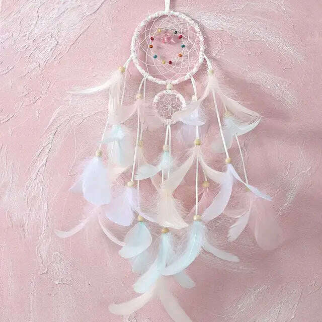 KIMLUD, dream catcher decor for home nordic decoration home kids room decoration wind chimes dream catchers hanging dreamcatcher new, C, KIMLUD APPAREL - Womens Clothes