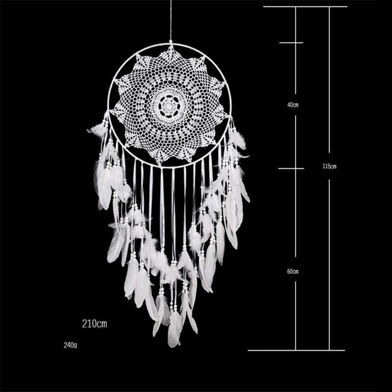 dream catcher/catchers hanging/diy decoration nordic decoration home girls room/nursery/kids decor dreamcatcher children room - KIMLUD
