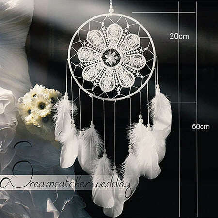 dream catcher/catchers hanging/diy decoration nordic decoration home girls room/nursery/kids decor dreamcatcher children room - KIMLUD