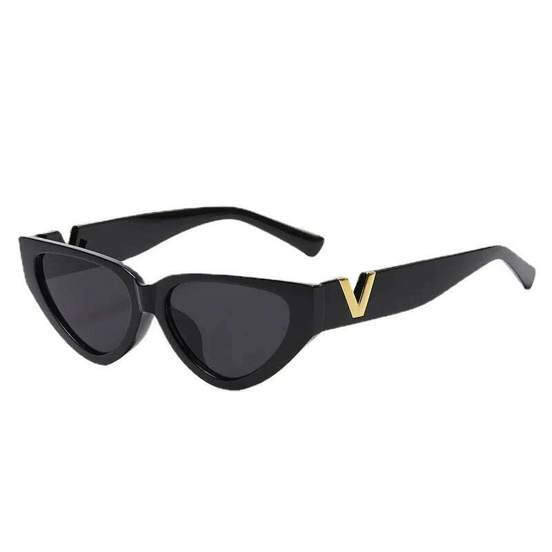 DYTYMJ Cat Eye Sunglasses Women Vintage Small Frame Eyewear for Women Luxury Brand Sun Glasses Women Gafas De Sol Mujer UV400 - KIMLUD