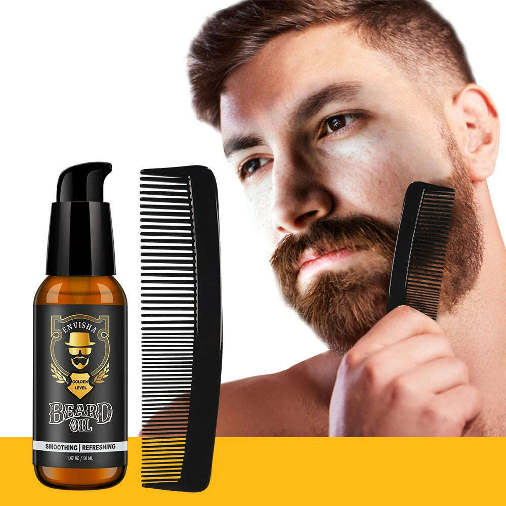 KIMLUD, ENVISHA Growth Natural Beard Oil Thicker More For Men Treatment Beard Care Hair Loss  Conditioner Fast Enhancer Maintenance, KIMLUD Womens Clothes