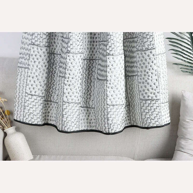 KIMLUD, [EWQ] Chic 3D Print Skirts Vintage High Waist Elastic Autumn Long A-line Skirt Casual Women Vintage Big Hem Print Clothes 6R1486, KIMLUD Womens Clothes