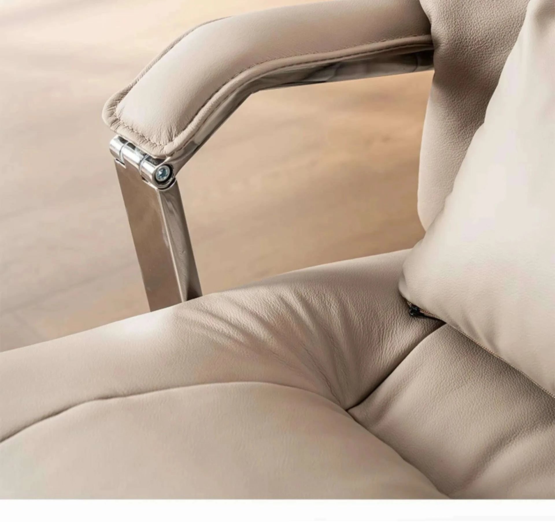 Executive Office Chair - Electric Reclining - Leather | KIMLUD