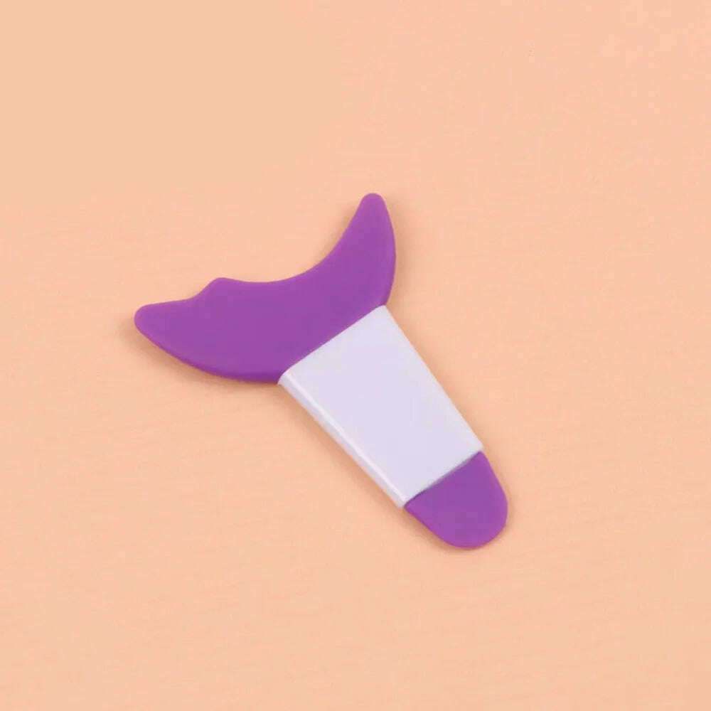 Eyeliner Makeup Stencils Multifunctional Silicone Mascara Lipstick Eyeshadow Makeup Template Resusable Beauty Makeup Tool - KIMLUD