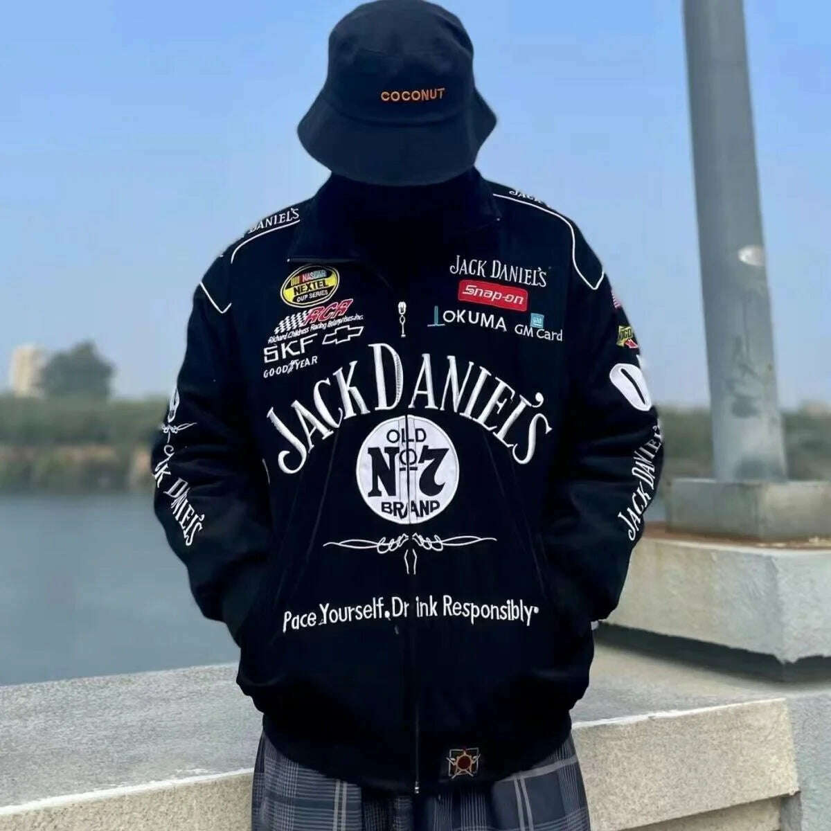 KIMLUD, F1 racing suit embroidered racing suit cycling suit motorcycle suit embroidered casual long sleeved JACKET racing suit couple ou, KIMLUD Womens Clothes