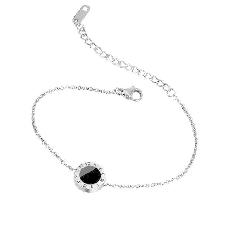 KIMLUD, Fashion Heart Charm Stainless Steel Bracelet For Women Vintage Gold Plating Punk Thick Chain Bracelets on Hand 2021 New Jewelry, 96, KIMLUD APPAREL - Womens Clothes