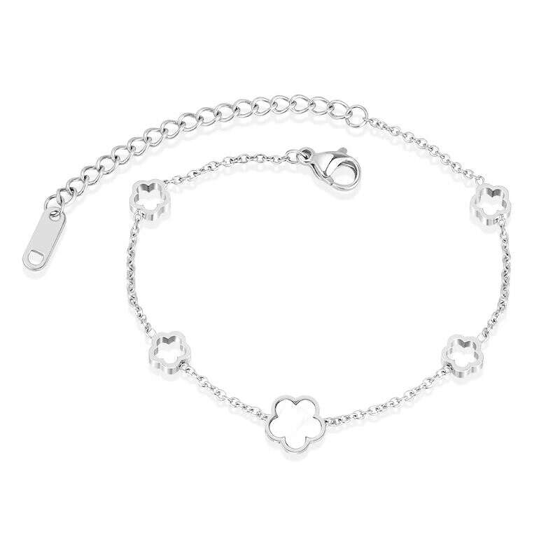 KIMLUD, Fashion Heart Charm Stainless Steel Bracelet For Women Vintage Gold Plating Punk Thick Chain Bracelets on Hand 2021 New Jewelry, 78, KIMLUD APPAREL - Womens Clothes