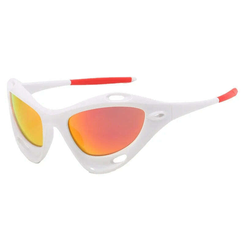 KIMLUD, Fashion Men Y2K Sunglasses New Women Personalized Windproof Sun Glasses Men's Sports Cycling Glasses UV400 Protection Eyewear, C4 / As shown in the figu, KIMLUD Womens Clothes