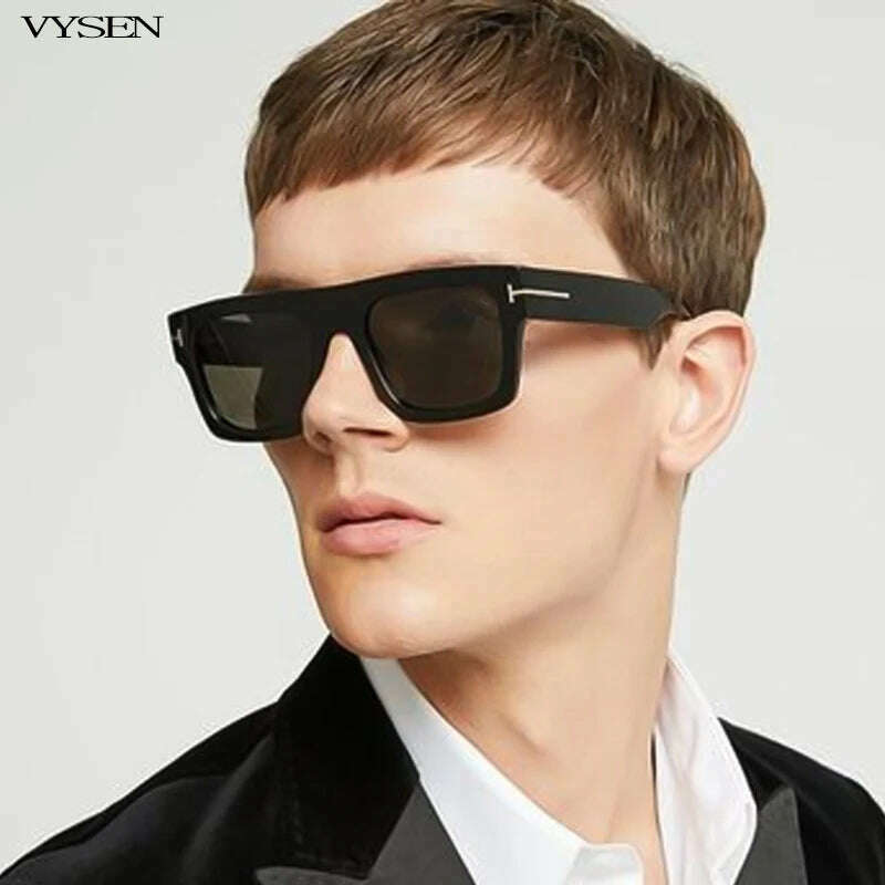 KIMLUD, Fashion Square Sunglasses for Men Big Frame New In 2024 Luxury Brand Designer Rectangle Sun Glasses Retro Women  Eyeglasses, KIMLUD Womens Clothes