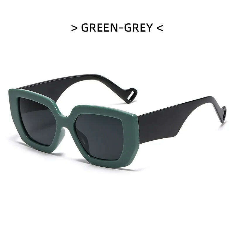 Fashion Square Sunglasses Men Luxury Brand Designer Glasses Woman Eyeglasses Luxury Retro High Quality UV400 Gafas De Sol - KIMLUD