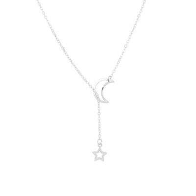 Fashion Tiny Heart Choker Necklace for Women Short Chain Shape Pendant Collares Necklace Ethnic Bohemian Jewelry Kolye Gift - KIMLUD