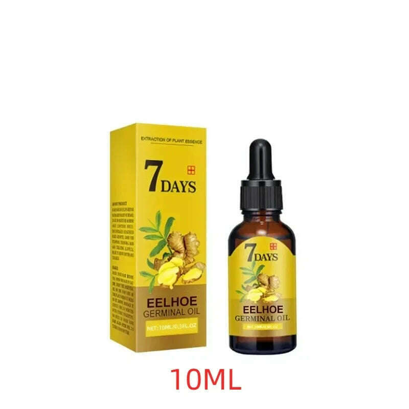 KIMLUD, Fast Hair Growth Oil Ginger Growth Hair Treatment Anti Hair Loss Men Women Scalp Treatment Serum Products Beauty Health Product, 10ML, KIMLUD Womens Clothes