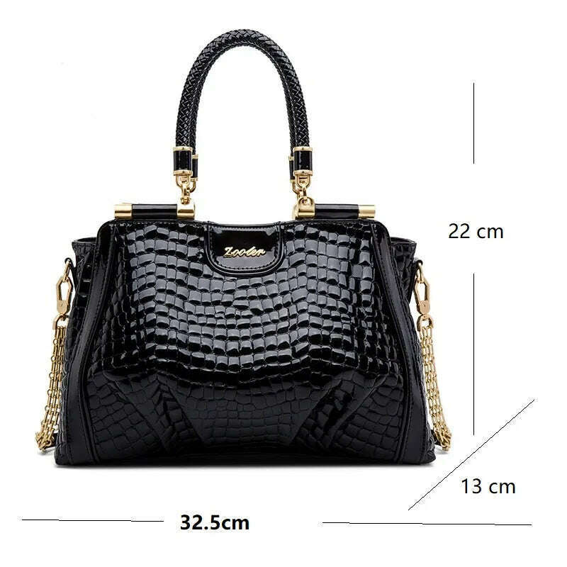 KIMLUD, Few in stock,hurry to buy！ZOOLER Original Full 100% Real Leather Handbags Soft Skin Genuine Leather Bag Costly Women Bags #QS220, KIMLUD Womens Clothes