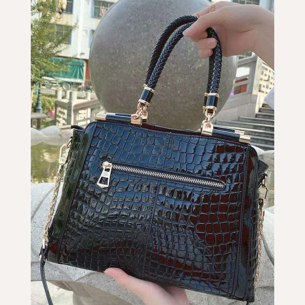 KIMLUD, Few in stock,hurry to buy！ZOOLER Original Full 100% Real Leather Handbags Soft Skin Genuine Leather Bag Costly Women Bags #QS220, KIMLUD Womens Clothes