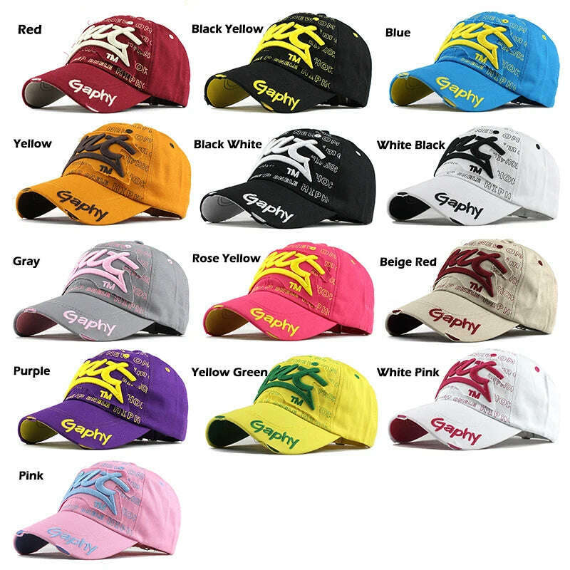 KIMLUD, [FLB] Wholesale Snapback Hats Baseball Cap Hats Hip Hop Fitted Cheap Hats For Men Women Gorras Curved Brim Hats Damage Cap F248, KIMLUD Womens Clothes