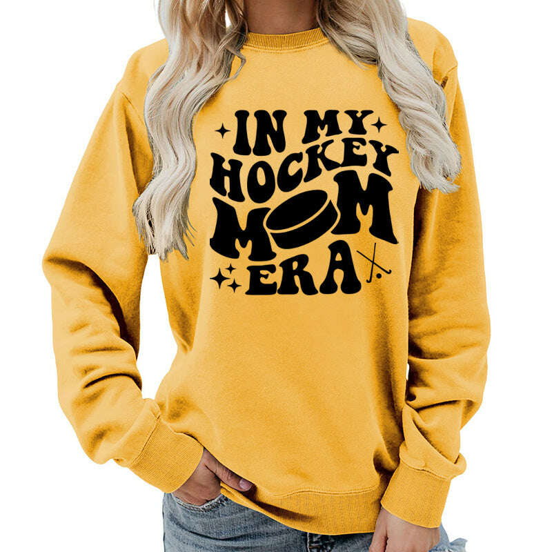 Fleece Sweatshirt Graphic Print Cozy Loungewear Pink KIMLUD