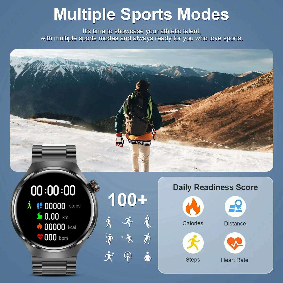 KIMLUD, For Huawei GT4 PRO Smart Watch Men Watch 4 Pro AMOLED HD Screen Bluetooth Call GPS NFC Heart rate Blood Pressure SmartWatch 2024, KIMLUD Womens Clothes
