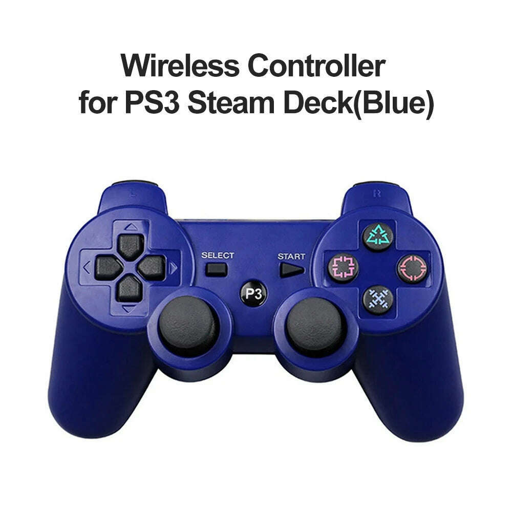 KIMLUD, For SONY PS3 Controller Support Bluetooth Wireless Gamepad for Play Station 3 Joystick Console for PS3 Controle For PC, KIMLUD Womens Clothes