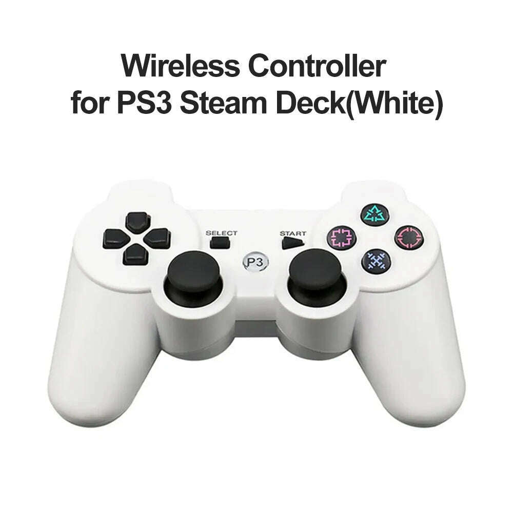 KIMLUD, For SONY PS3 Controller Support Bluetooth Wireless Gamepad for Play Station 3 Joystick Console for PS3 Controle For PC, KIMLUD Womens Clothes