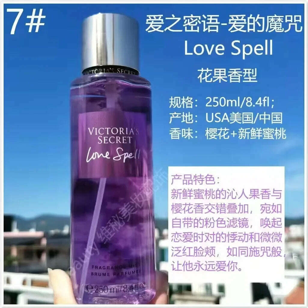 KIMLUD, Hair Body Mist For Women Long Duration Fruity, V7, KIMLUD APPAREL - Womens Clothes