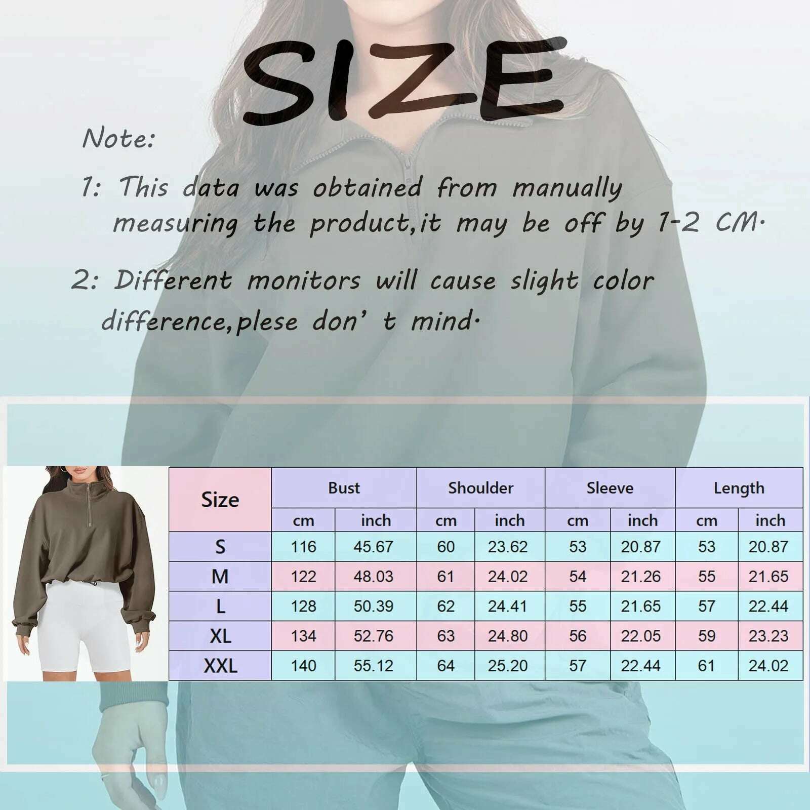 KIMLUD, Half Zip Women Overzised Hoodie Stand Collar Casual Sweatshirts Long Sleeve Hip Hop Loose Fit Thumb Hole Autumn Jacket Coats, KIMLUD Womens Clothes