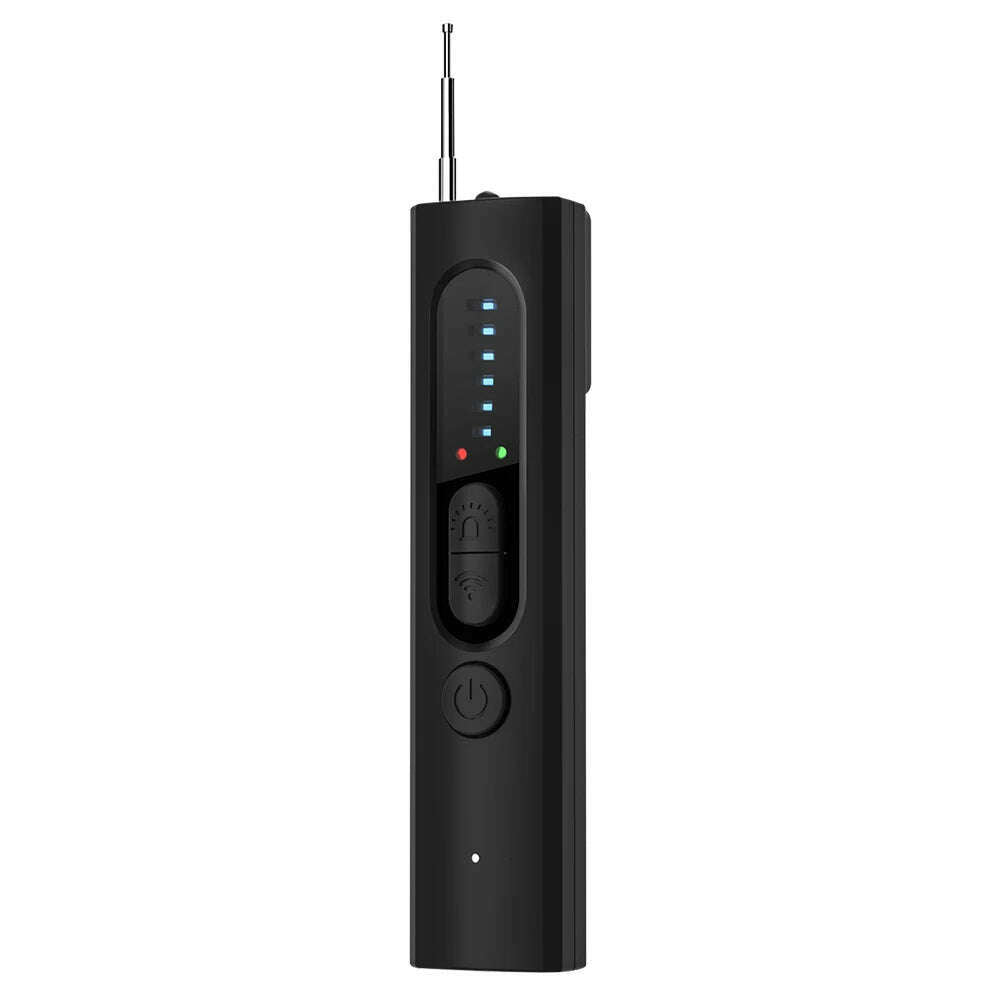 Hidden Camera Detector Anti-Spy Car GPS Tracker Listening Device Bug RF Wireless All Signal Scanner Gadget Security Protection - KIMLUD