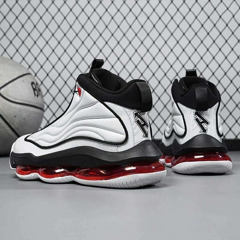 KIMLUD, High-top Men's Basketball Shoes High Quality Sneakers Fashion High Street Sports Shoes  Air Cushioning Basketball Training Shoes, KIMLUD Womens Clothes