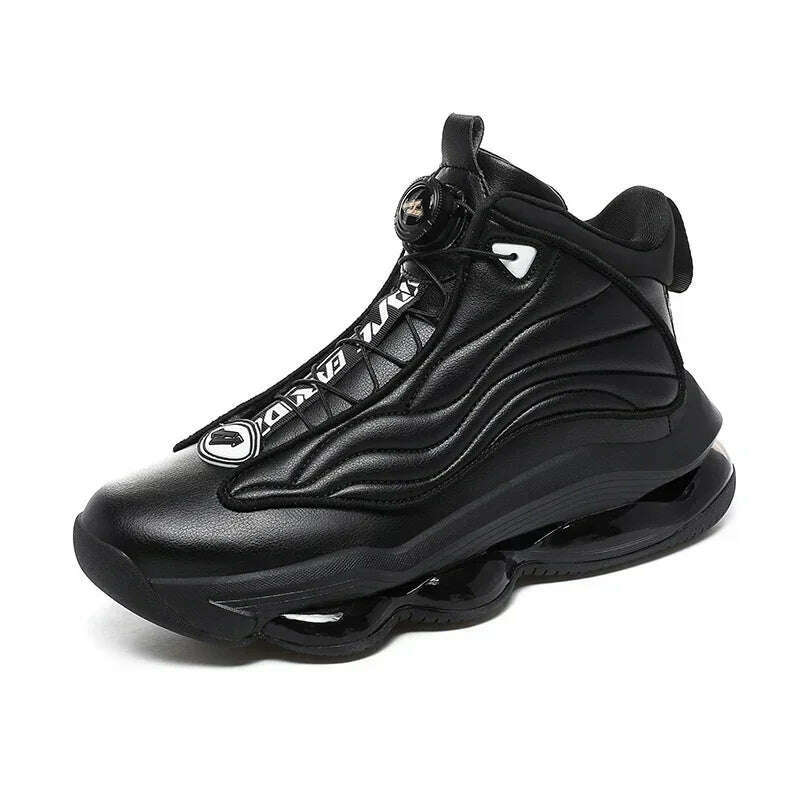 KIMLUD, High-top Men's Basketball Shoes High Quality Sneakers Fashion High Street Sports Shoes  Air Cushioning Basketball Training Shoes, KIMLUD Womens Clothes