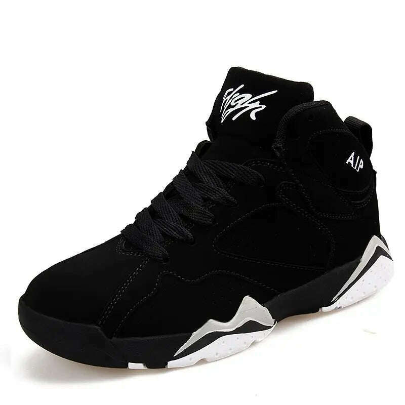 KIMLUD, High Tops Spring Sport Shoes Men Runners Sneakers Mens Running Shoes Sports Men Black Runners Sneekers Basket Tennis Male E-1471, 01-A-1471 / 5, KIMLUD Women's Clothes