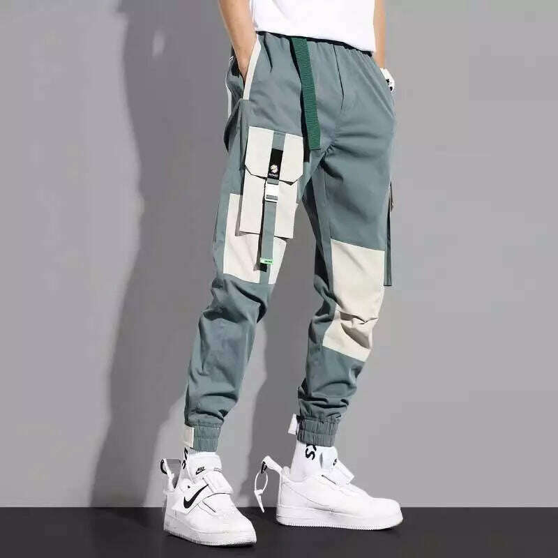 KIMLUD, Hip Hop Cargo Pants Men Streetwear Cotton Joggers Fashion Sweatpants Male Casual Harem Trousers Summer Harajuku Pants Men Women, New product 6 / XXXL, KIMLUD Women's Clothes