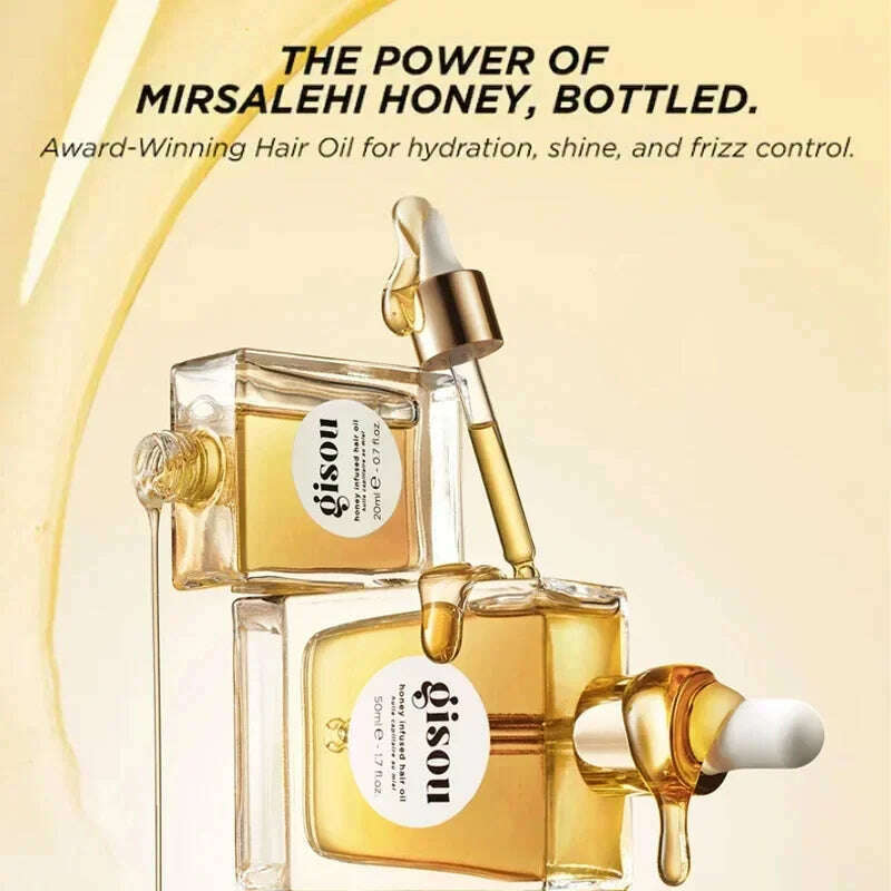 KIMLUD, Honey Infused Hair Care Essential Oil Improve Dry Moisturize Smooth Hair Pure Natural Serum Lasting Fragrance Hair Conditioner, KIMLUD Womens Clothes