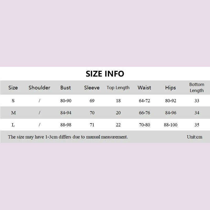Hugcitar Women Matching 2 Piece Set Long Sleeve Drawstring Ruched Crop Top Mini Skirt Suit Co Ords Outfits Bodycon Sexy Party - KIMLUD
