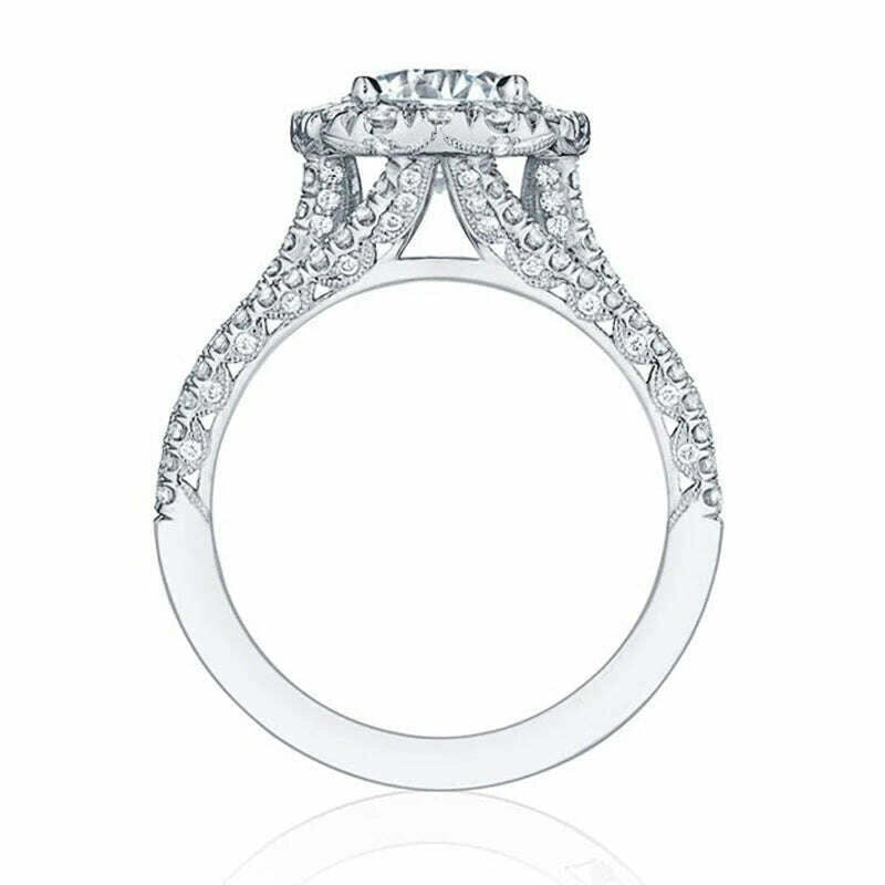 KIMLUD, Huitan Luxury Silver Color Engagement Wedding Rings for Women Elegant Cushion Shaped Design Hot Sale Female Ring Fashion Jewelry, KIMLUD Women's Clothes