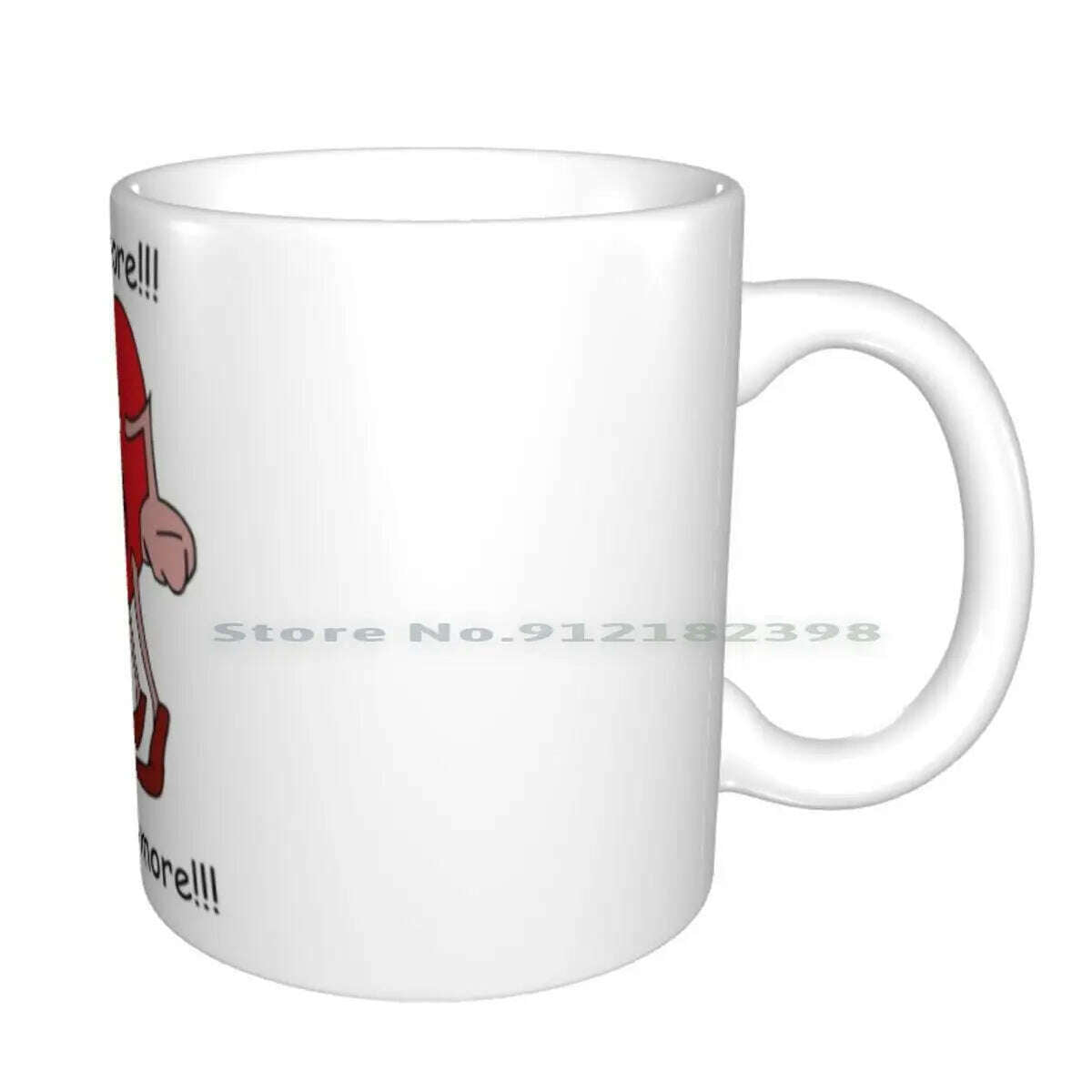 KIMLUD, I Love You More! Ceramic Mugs Coffee Cups Milk Tea Mug Hearts Love Valentines Day Romantic Creative Trending Vintage Gift, KIMLUD Womens Clothes