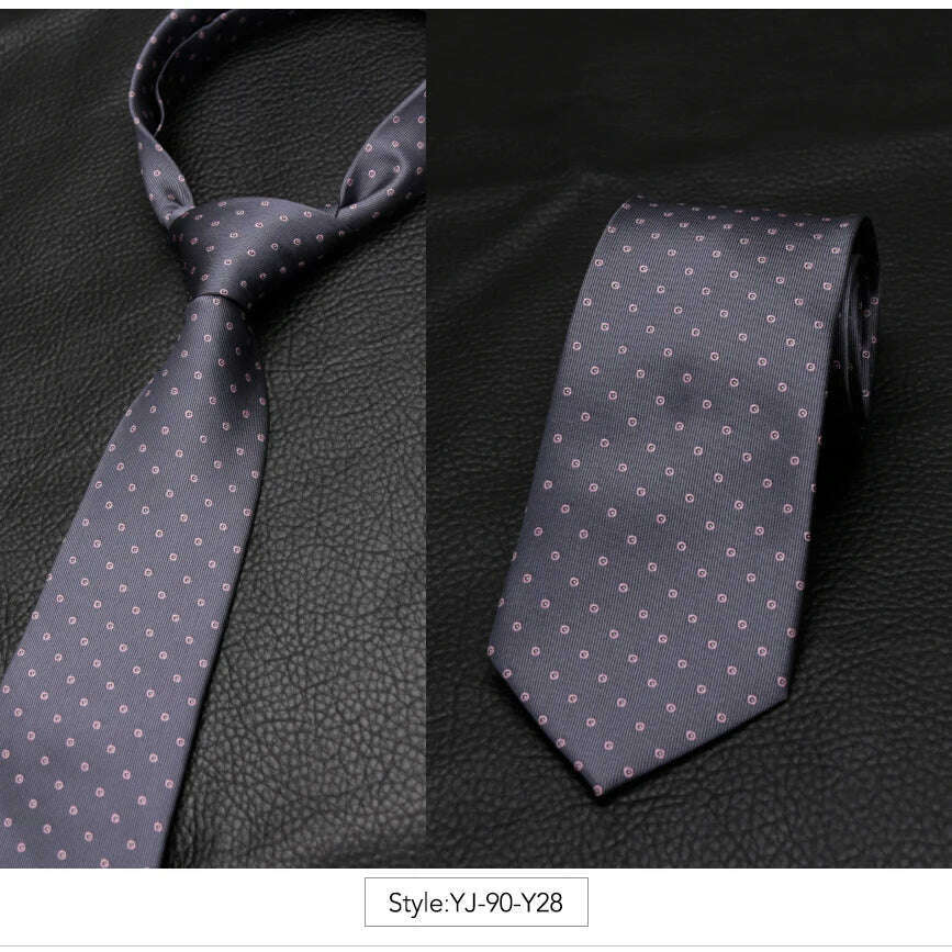IHGSNMB Men Tie Fashion Classic Business Necktie Mens Casual Ties for Men Wedding Party Designer Corbatas Para Hombre Gift Ties - KIMLUD