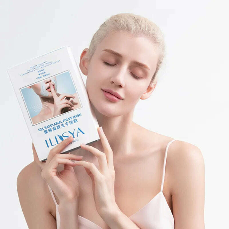 KIMLUD, ILISYA Beauty Nasolabial Folds Anti-Wrinkle Mask Anti-Aging Stickers Face Care Prevent Face Wrinkle Fine Lines Wrinkle Removal, KIMLUD Womens Clothes