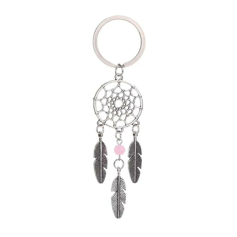 Indian Style Dreamcatcher Handmade Wind Chimes Hanging Pendant Dream Catcher Home Wall Art Hangings Decorations - KIMLUD